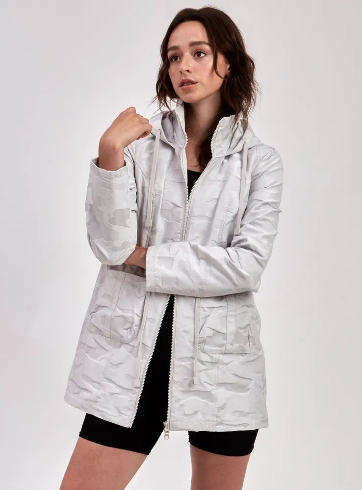 AYALIA | CAMOUFLAGE RAIN JACKET