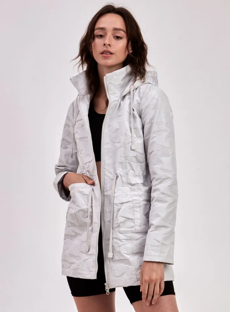 AYALIA | CAMOUFLAGE RAIN JACKET