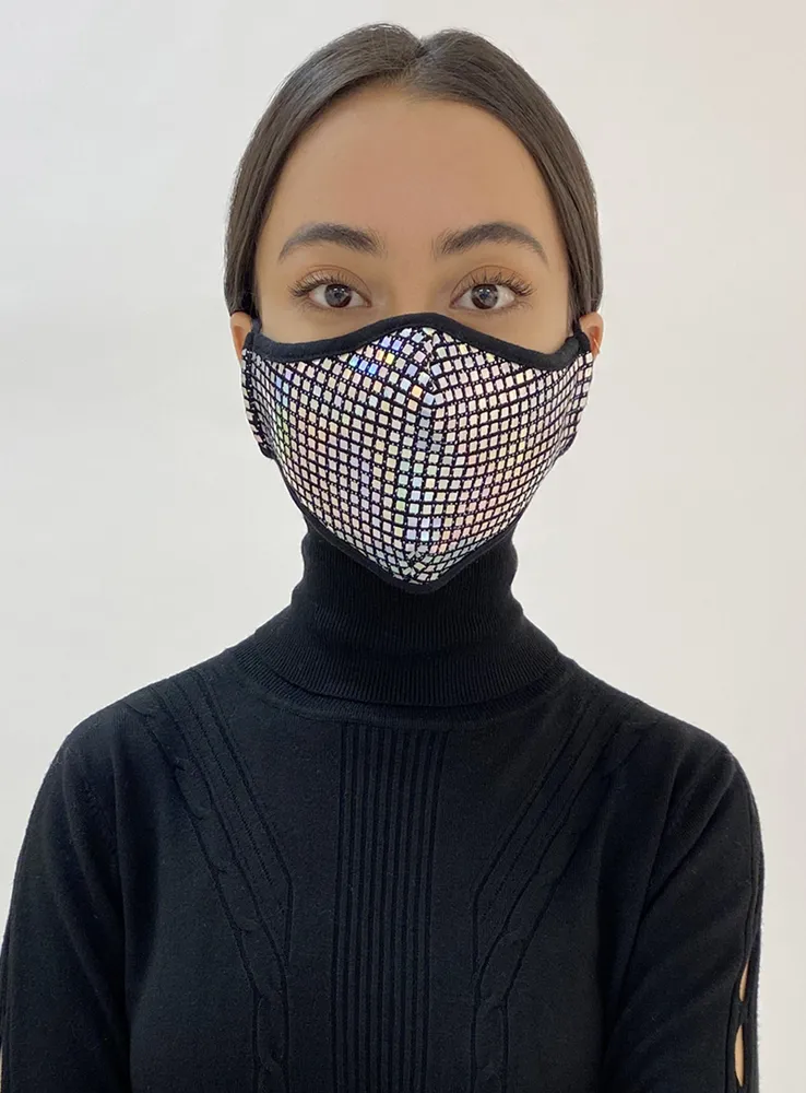REUSABLE 3 LAYER MASK | A PACK OF 3 MASKS-SILVER