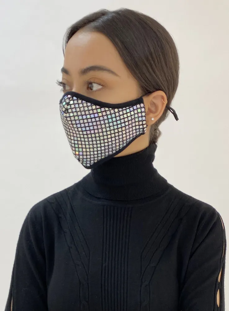 REUSABLE 3 LAYER MASK | A PACK OF 3 MASKS-SILVER