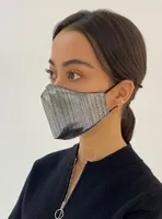 REUSABLE 3 LAYER MASK | A PACK OF 3 MASKS-SILVER