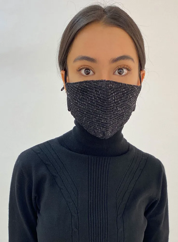 REUSABLE 3 LAYER MASK | A PACK OF 3 MASKS-CHARCOAL