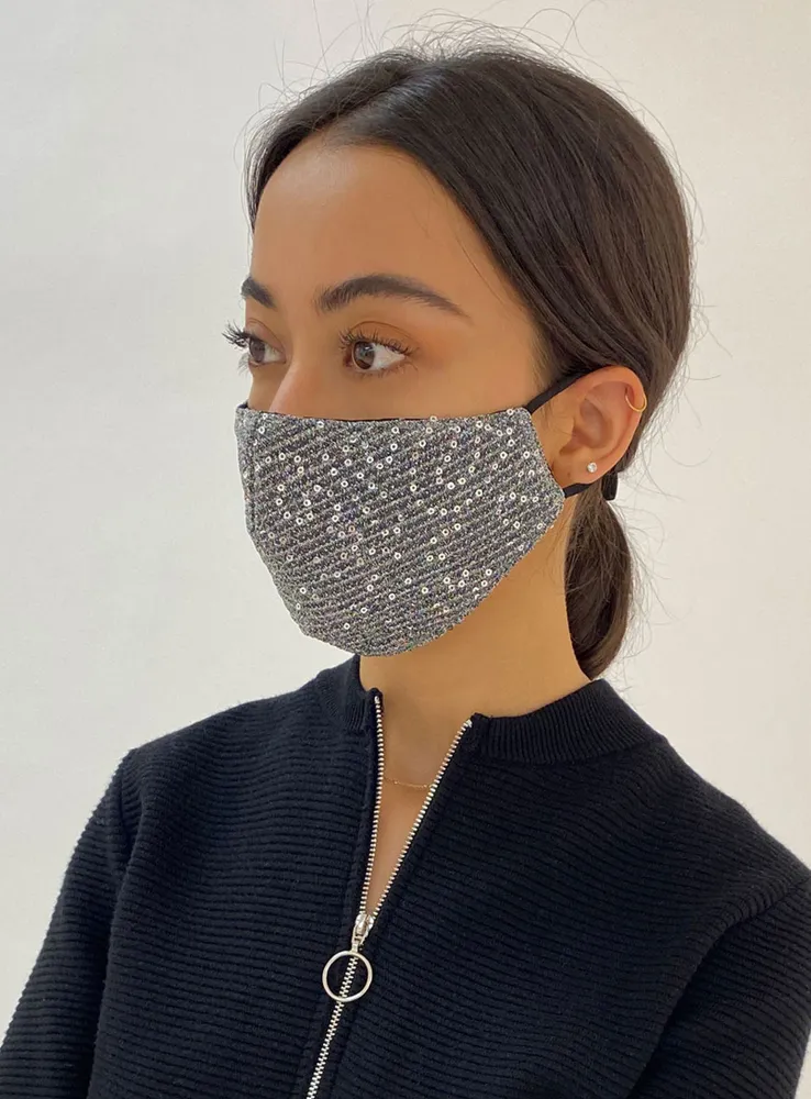 REUSABLE 3 LAYER MASK | A PACK OF 3 MASKS-CHARCOAL