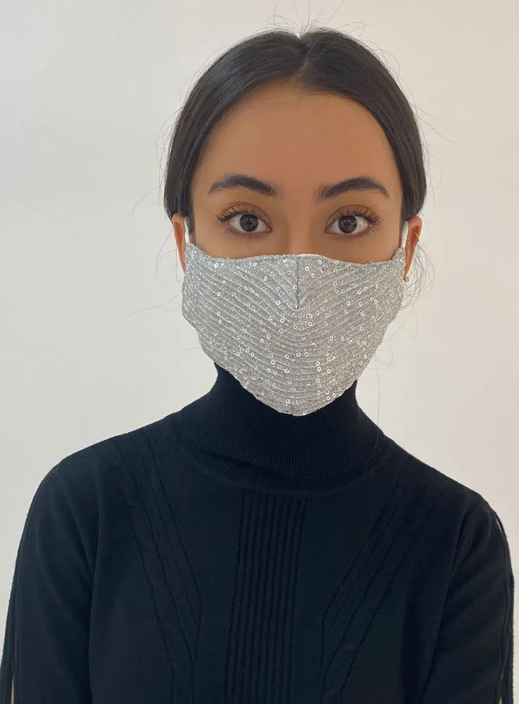 REUSABLE 3 LAYER MASK | A PACK OF 3 MASKS-CHARCOAL