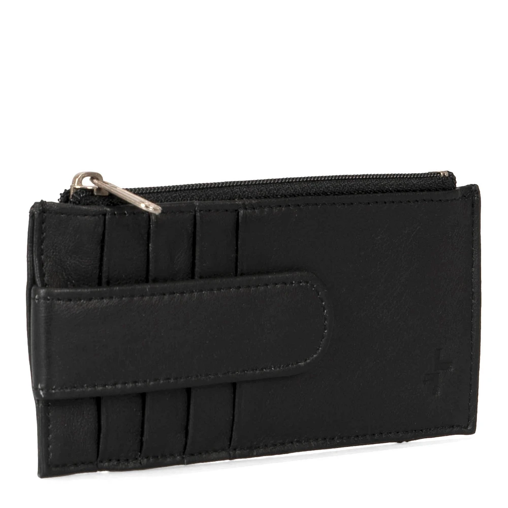 Porte-cartes RFID en cuir