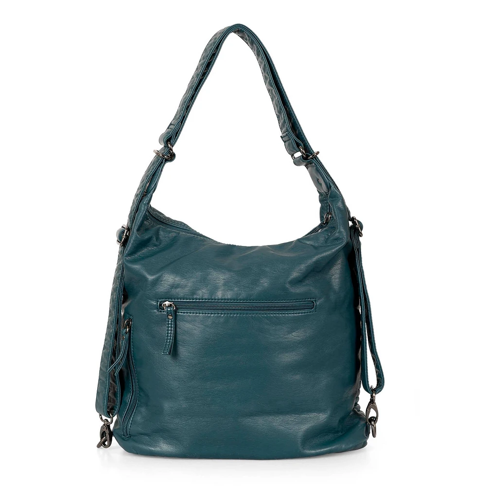 Sac à main hobo convertible matelassé
