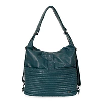 Sac à main hobo convertible matelassé