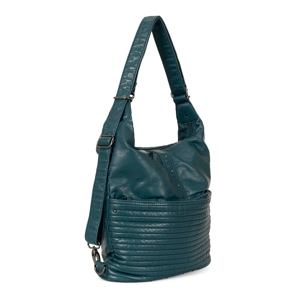 Sac à main hobo convertible matelassé