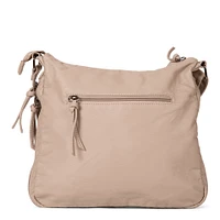 Sac à bandoulière extensible matelassé de taille moyenne avec poches avant
