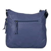 Sac à bandoulière extensible matelassé de taille moyenne avec poches avant