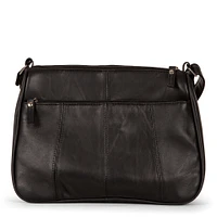 Leather RFID Crossbody Bag
