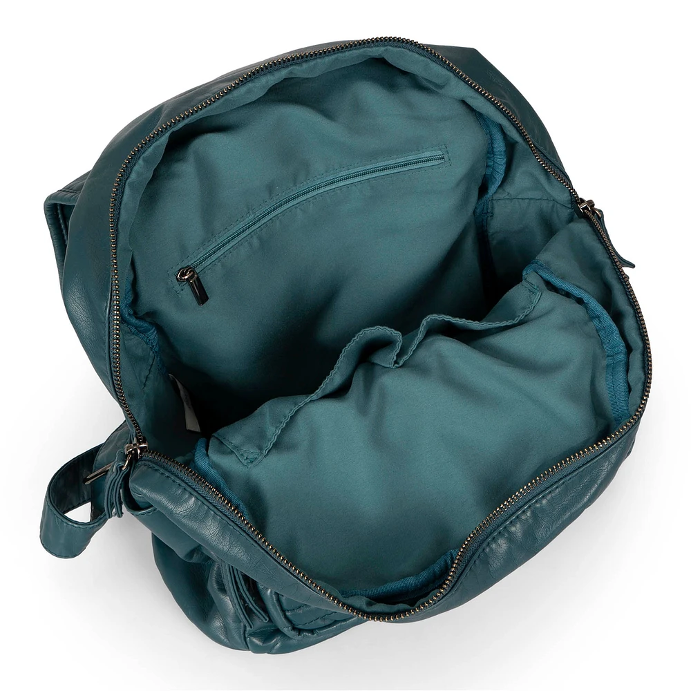 Sac à dos matelassé rabat