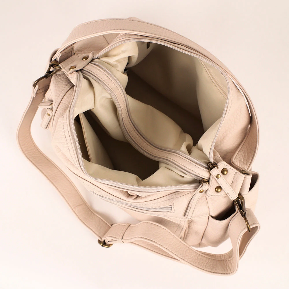 Pebbled Hobo Bag