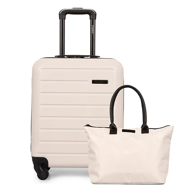 FINAL SALE Uptown Hardside 20.6" Carry-On and Tote Set