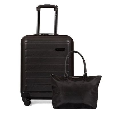 FINAL SALE Uptown Hardside 20.6" Carry-On and Tote Set