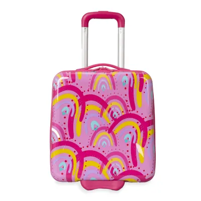 Kids Hardside 17" Carry-On Luggage with Lighting Wheels