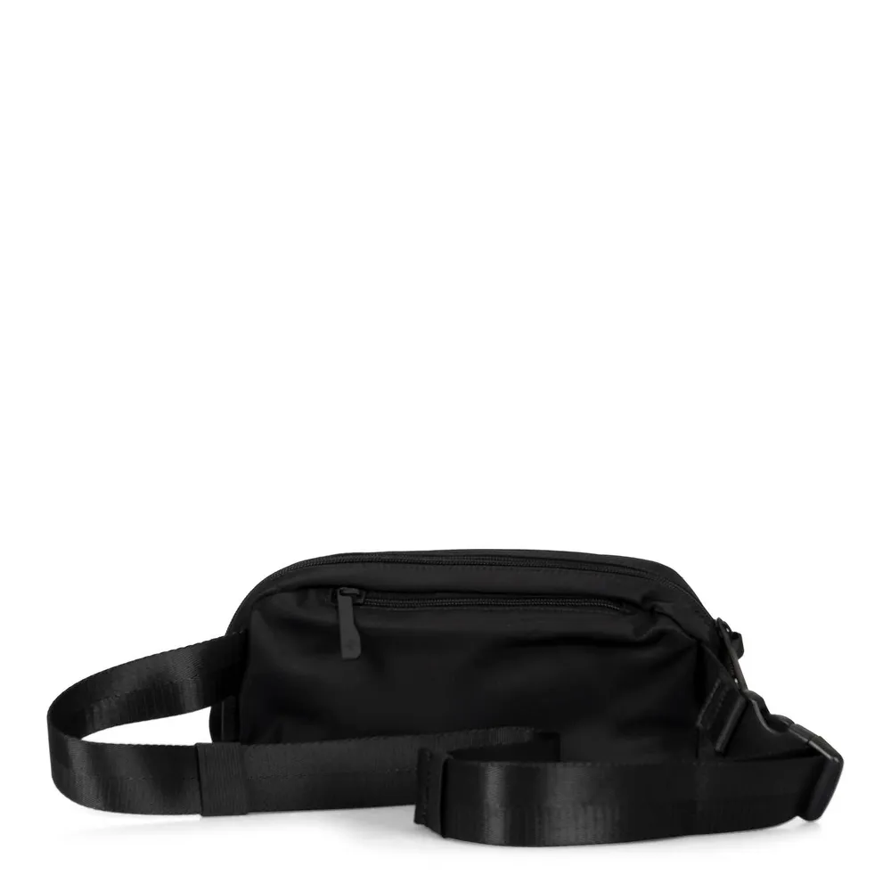 Basic Nylon RFID Fanny Pack - Black