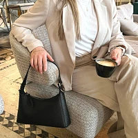 Sac à bandoulière baguette Premium | en cuir