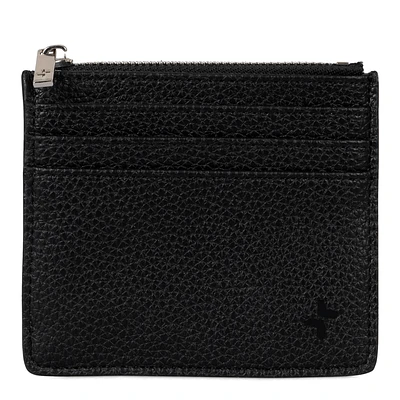 Premium Zip Credit Card Holder | Leather