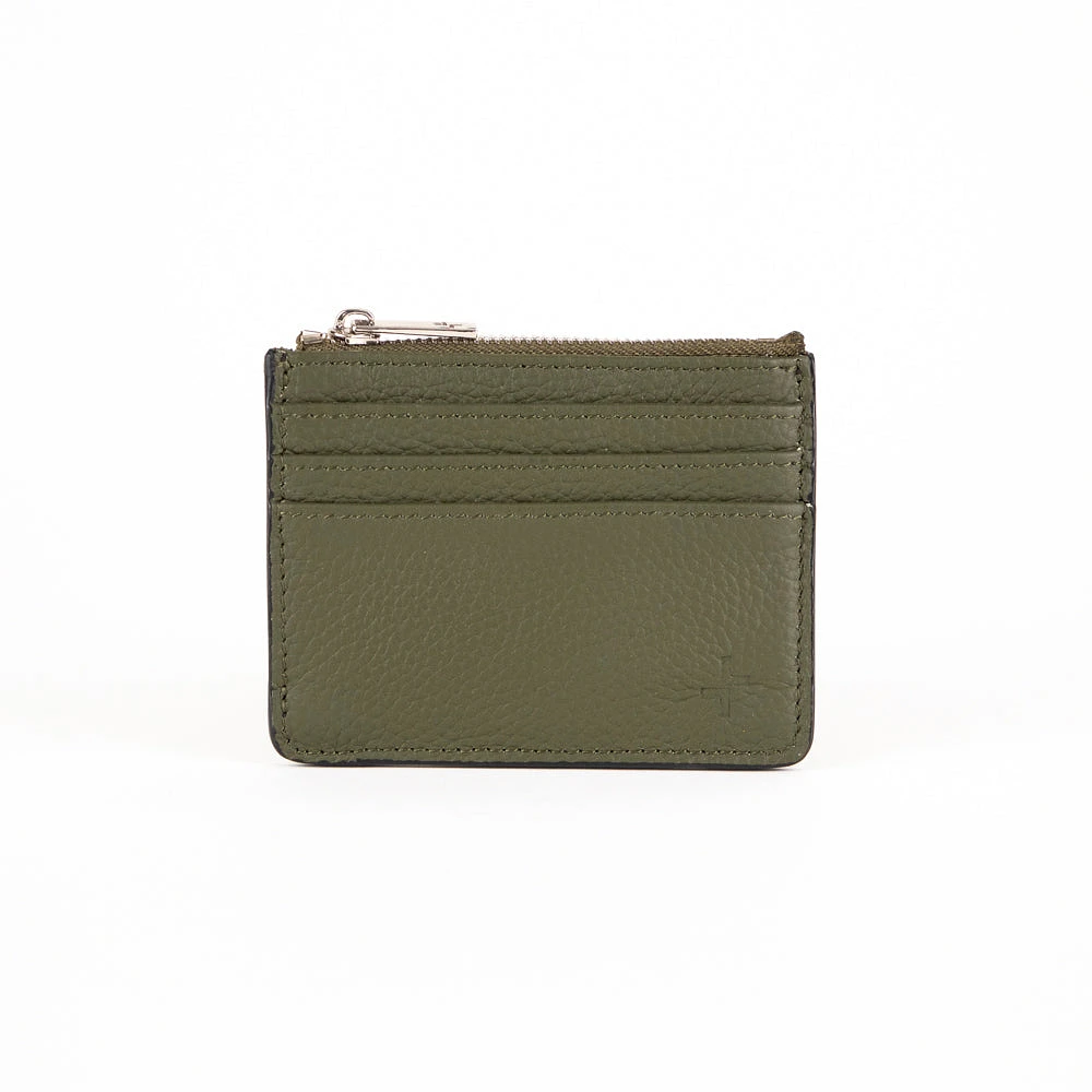 Premium Zip Credit Card Holder | Leather