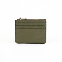 Premium Zip Credit Card Holder | Leather
