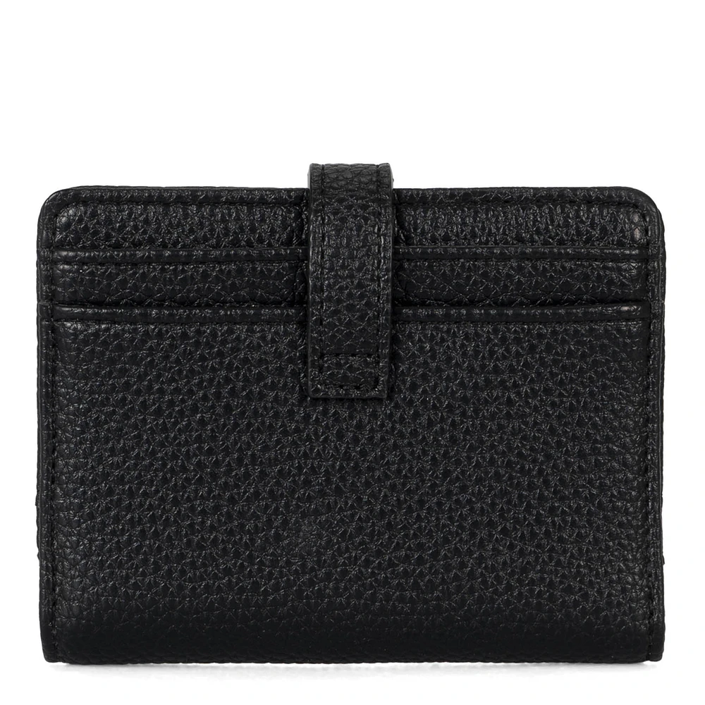 Porte-cartes avec languette Premium | en cuir