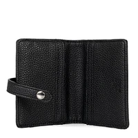 Porte-cartes avec languette Premium | en cuir
