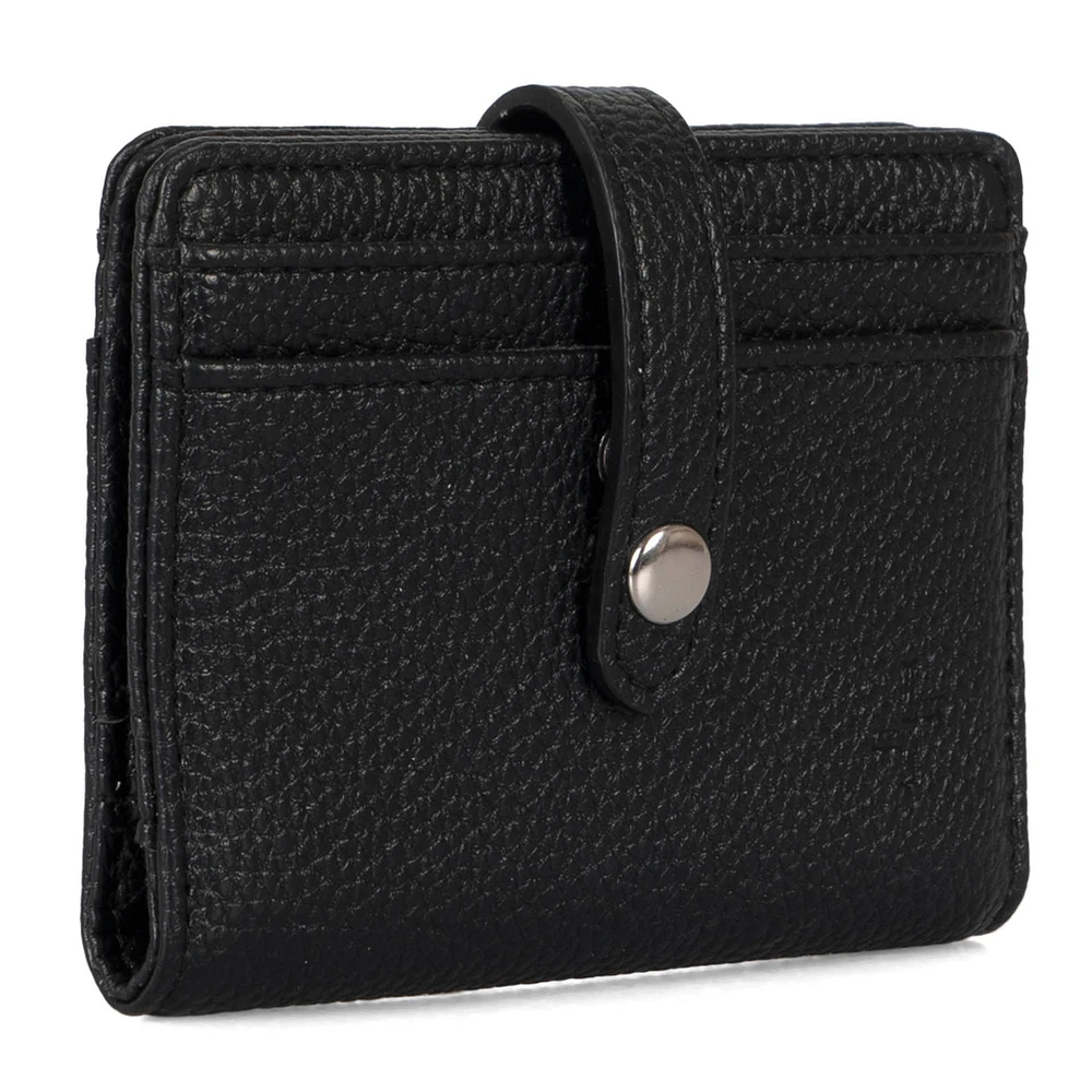 Porte-cartes avec languette Premium | en cuir