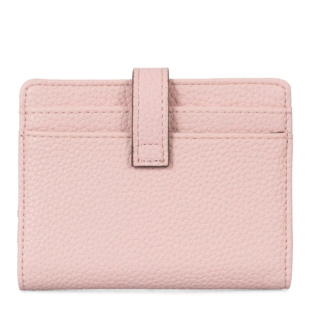 Porte-cartes avec languette Premium | en cuir
