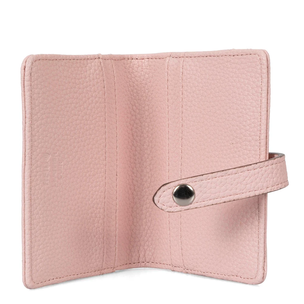 Porte-cartes avec languette Premium | en cuir