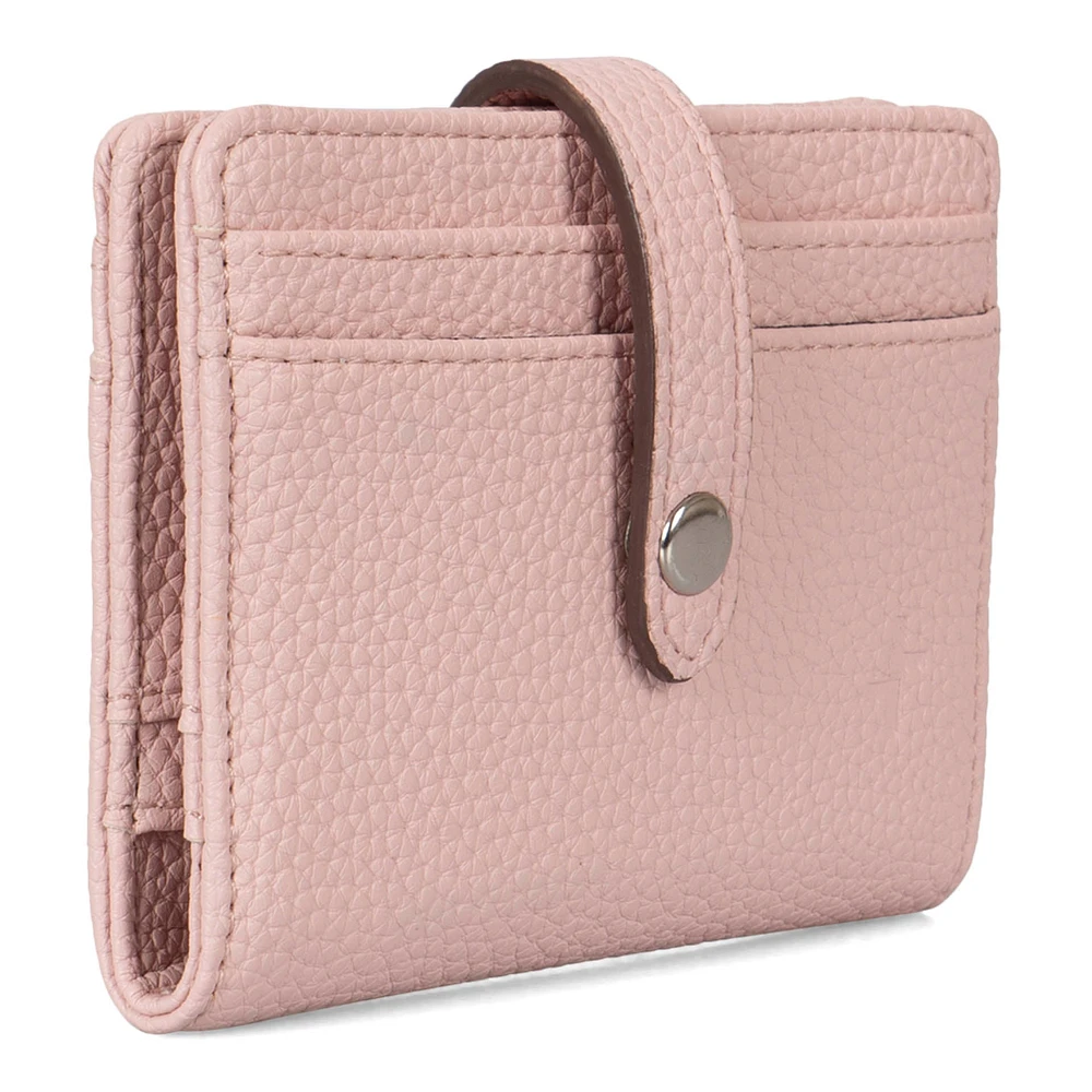 Porte-cartes avec languette Premium | en cuir