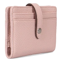 Porte-cartes avec languette Premium | en cuir