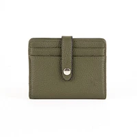 Porte-cartes avec languette Premium | en cuir