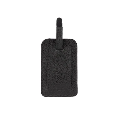 Tracker Leather Luggage Tag