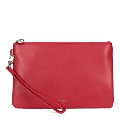 Pochette à dragonne lisse RFID Riona Hailey
