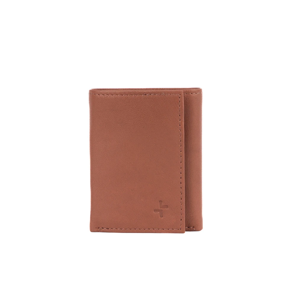 Portefeuille en cuir à trois volets Tracker Core RFID