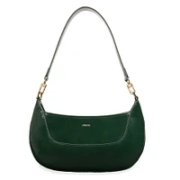 Riona Ella RFID Patent Baguette Black