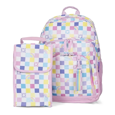 SMASH Backpack with lunch bag and key leash