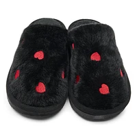 Chaussons Bentley Velvet LG Heart Black En magasin seulement