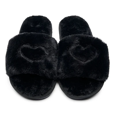 Bentley Velvet Slippers LG Big Heart In store only