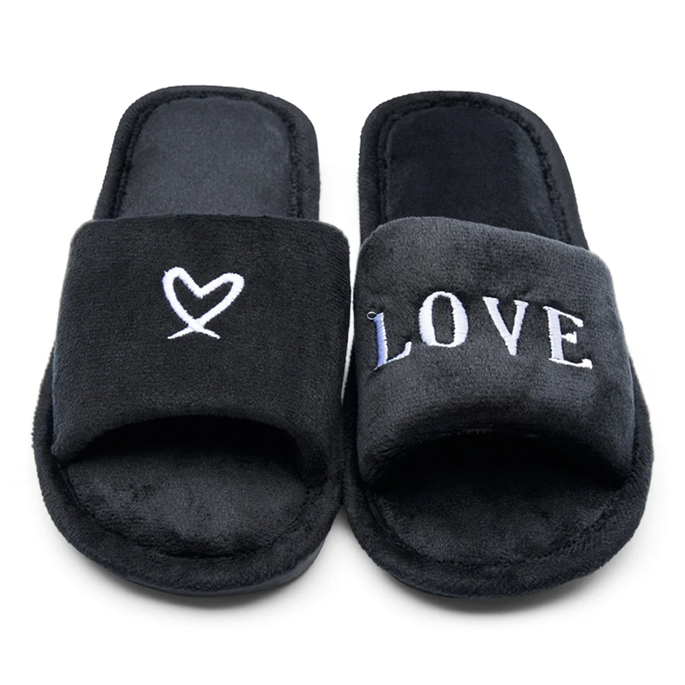 Bentley Velvet Slippers LG Love Heart In store only