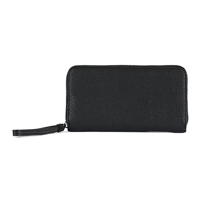 Bentley Amour Classic Zip-Around Wallet with Wrist Strap