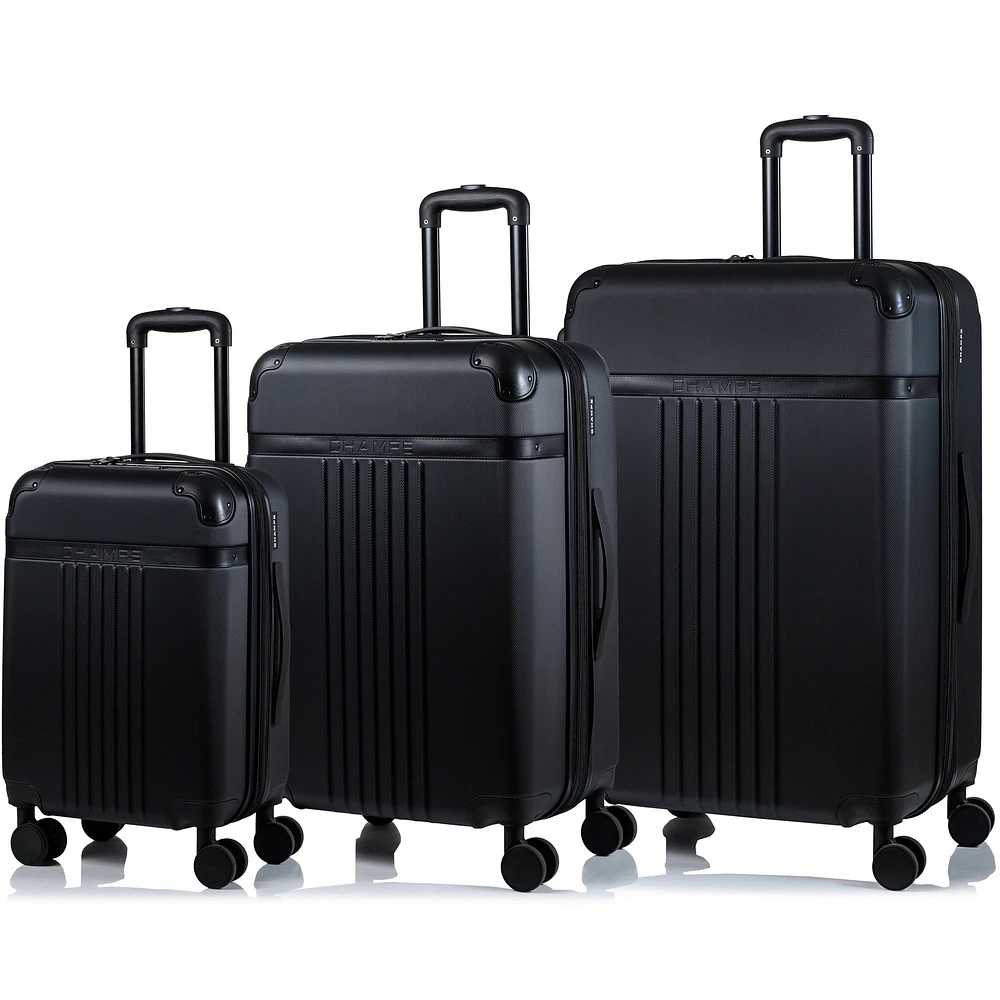 Vintage Black / -Piece Luggage Set *Drop Ship