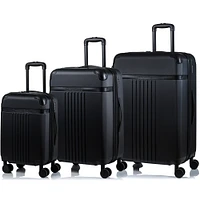 Vintage Black / -Piece Luggage Set *Drop Ship