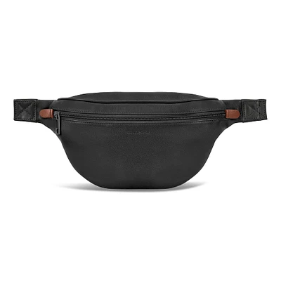 Onyx / Leather Waist-Pack *Drop Ship*