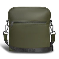Onyx / Leather Cross-Body Bag *Drop Ship*