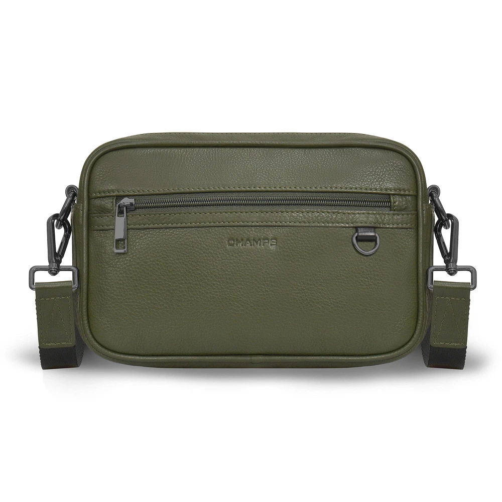 Onyx / Leather Camera Bag *Drop Ship*