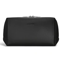 Onyx / Leather Toiletry Bag *Drop Ship*