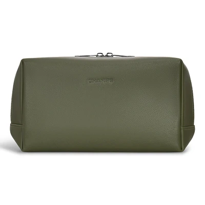Onyx / Leather Toiletry Bag *Drop Ship*