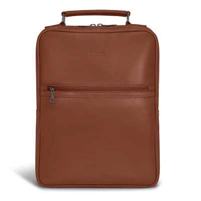 Onyx / Leather Compact Backpack *Drop Ship*
